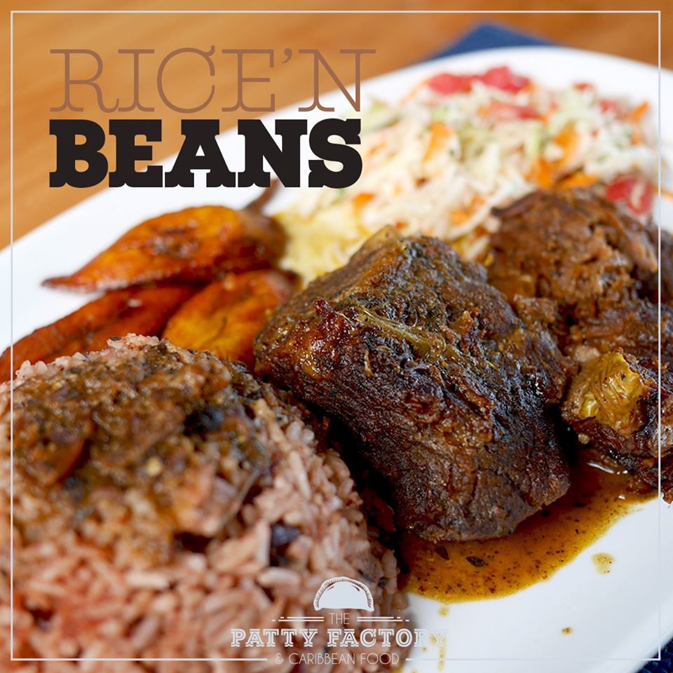 rice n beans con costilla